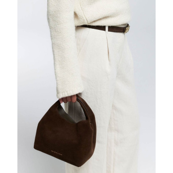 SMAAK AMSTERDAM - Damen Handtasche - Daisy Suede - Moss