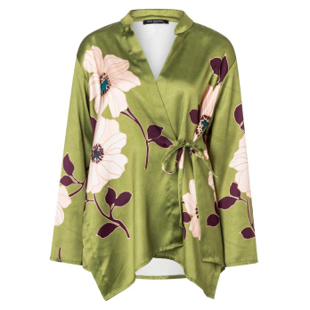 ANA ALCAZAR Damen Kimono - Djungle Green