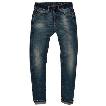 ANIVEN - Herren Jeans Kaden - Dark Belt Vintage Blue 
