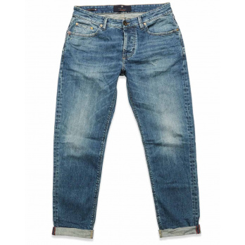 BLUE DE GÊNES - Herren Jeans Vinci 5002 - Mid Blue Denim 