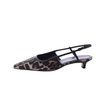 KENNEL&SCHMENGER - Damen Schuhe - Franca / Leo Silk Nappa - Camel/Schwarz