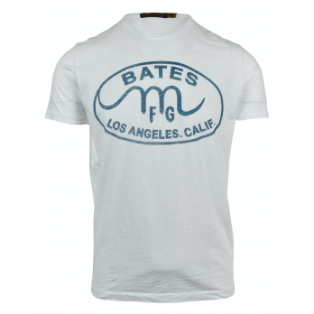JOHNSON MOTORS - Herren T-Shirt - Bates Motors - Optic White