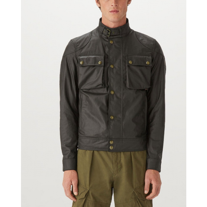BELSTAFF Herren Jacke Racemaster Jacket Faded Olive
