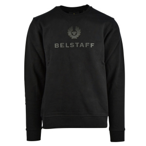BELSTAFF - Herren Sweater Signature - Black/Neon Yellow