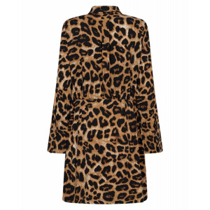 COPENHAGEN MUSE - Damen Kleid mit Animal Print - Rubber 