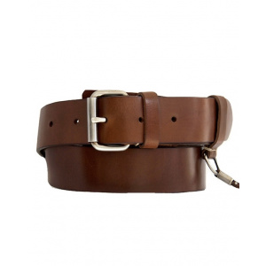 DUKES - Gürtel Heritage 4,5 cm - Dark Brown
