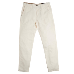 WHITE SAND - Herren Hose Pant. Lungo - Panna